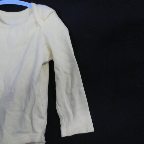 JOE FRESH - Baby | 18-24 months | Yellow Long Sleeve Bodysuit | Snap Bottom - Picture 5 of 15